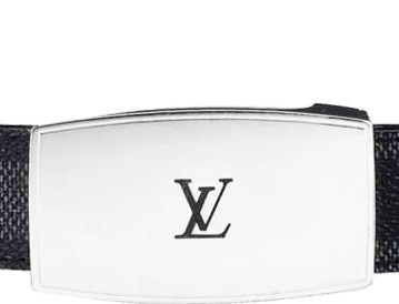 Louis Vuitton Cut Long Reversible Damier Graphite Belts M9638Q Louis Vuitton Cut Long Reversible Damier Graphite Belts M9638Q