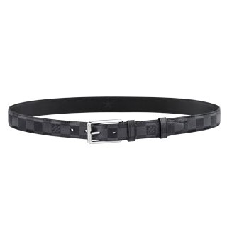 Louis Vuitton Damier Graphite Belts M9636Q Louis Vuitton Damier Graphite Belts M9636Q