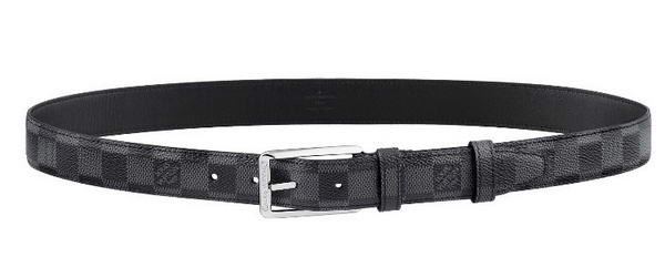 Louis Vuitton Damier Graphite Belts M9636Q Louis Vuitton Damier Graphite Belts M9636Q