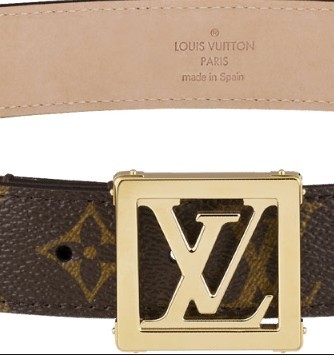 Louis Vuitton Frame Monogram Belt M6879T Louis Vuitton Frame Monogram Belt M6879T