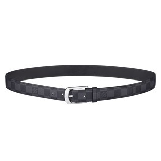 Louis Vuitton Graphite Ellipse Belt M6821S Louis Vuitton Graphite Ellipse Belt M6821S