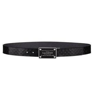 Louis Vuitton Initiales Damier Leather Belt M6820S Louis Vuitton Initiales Damier Leather Belt M6820S