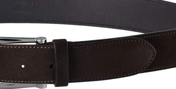 Louis Vuitton suede calf leather belt M6836S Louis Vuitton suede calf leather belt M6836S