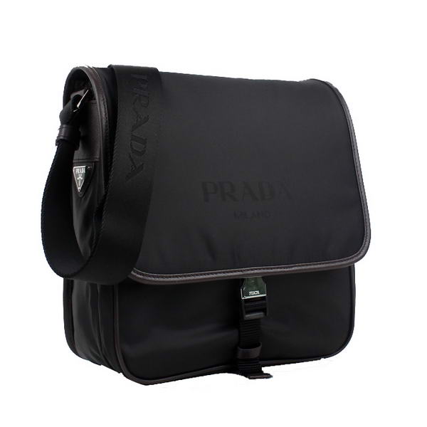 Prada V166 064 F0002 Fabric Messenger Bag Prada V166 064 F0002 Fabric Messenger Bag