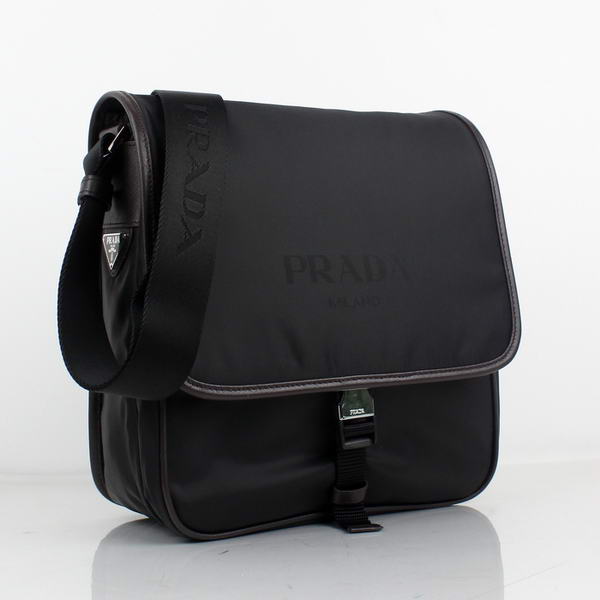 Prada V166 064 F0002 Fabric Messenger Bag Prada V166 064 F0002 Fabric Messenger Bag