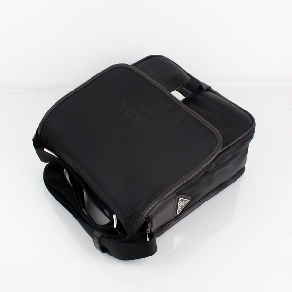 Prada V166 064 F0002 Fabric Messenger Bag Prada V166 064 F0002 Fabric Messenger Bag