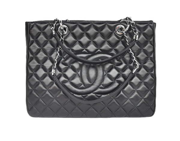 buy Cheap Chanel A50995 Black Sheepskin Leather Shoulder Bag Silver buy Cheap Chanel A50995 Black Sheepskin Leather Shoulder Bag Silver