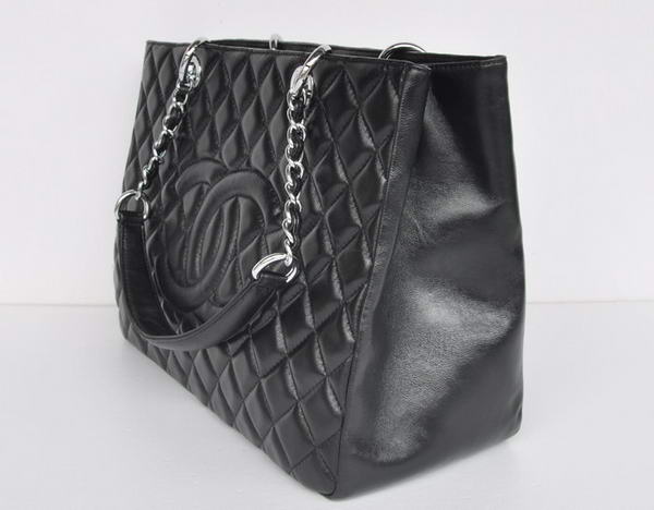 buy Cheap Chanel A50995 Black Sheepskin Leather Shoulder Bag Silver buy Cheap Chanel A50995 Black Sheepskin Leather Shoulder Bag Silver