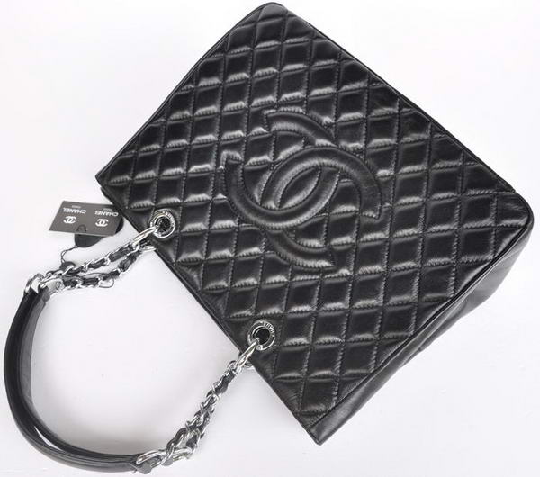 buy Cheap Chanel A50995 Black Sheepskin Leather Shoulder Bag Silver buy Cheap Chanel A50995 Black Sheepskin Leather Shoulder Bag Silver