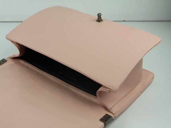 Chanel A67026 Pink Lambskin Leather Le Boy Flap Shoulder Bag Chanel A67026 Pink Lambskin Leather Le Boy Flap Shoulder Bag