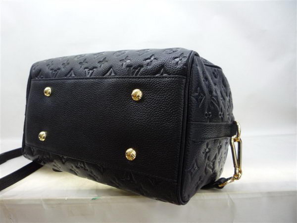 Louis Vuitton Monogram Empreinte Speedy 30 M40762 Black Louis Vuitton Monogram Empreinte Speedy 30 M40762 Black