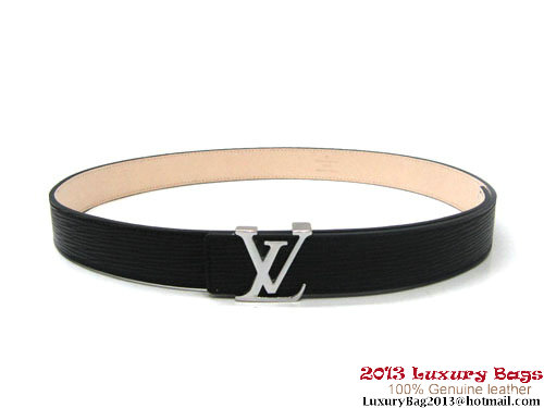 Louis Vuitton Epi Leather Belts M9606V Black Louis Vuitton Epi Leather Belts M9606V Black
