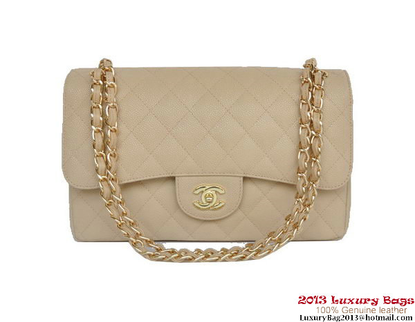 Chanel Jumbo Quilted Classic Cannage Patterns Flap Bag A58600 Apricot Gold Chanel Jumbo Quilted Classic Cannage Patterns Flap Bag A58600 Apricot Gold