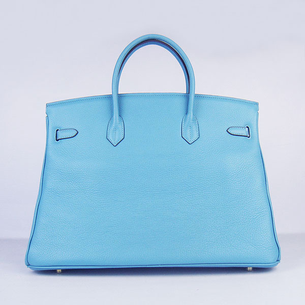 Hermes Birkin 40CM Togo Bag Light Blue 6099 Gold Hermes Birkin 40CM Togo Bag Light Blue 6099 Gold