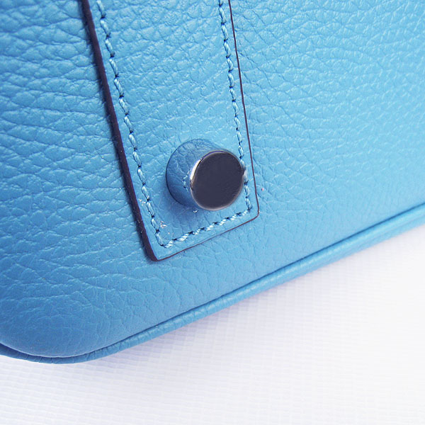 Hermes Birkin 40CM Togo Bag Light Blue 6099 Silver Hermes Birkin 40CM Togo Bag Light Blue 6099 Silver