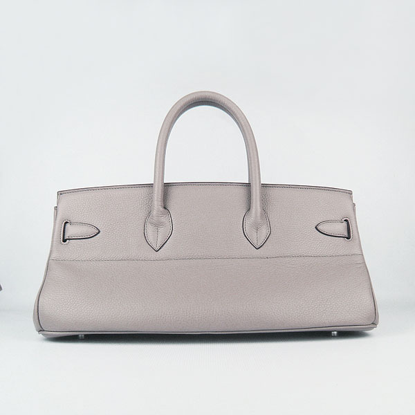 Hermes Birkin 6109 Togo Leather Bag Grey 42cm Silver Hermes Birkin 6109 Togo Leather Bag Grey 42cm Silver