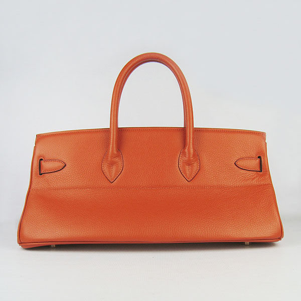 Hermes Birkin 6109 Togo Leather Bag Orange 42cm Gold