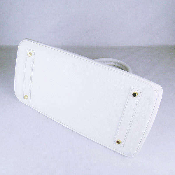 Hermes Birkin 6109 Togo Leather Bag White 42cm Gold Hermes Birkin 6109 Togo Leather Bag White 42cm Gold