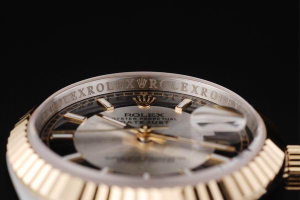 Rolex Datejust Golden&Black Stainless Steel Men Watch-RD2405 Rolex Datejust Golden&Black Stainless Steel Men Watch-RD2405