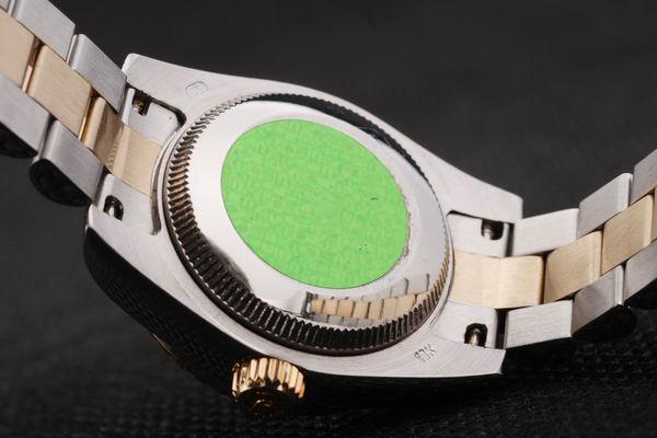 Rolex Datejust Mechanism Golden&White Cutwork Watch-RD2374 Rolex Datejust Mechanism Golden&White Cutwork Watch-RD2374