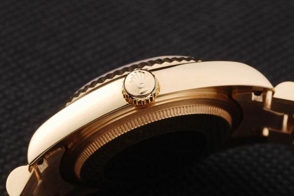Rolex Datejust Mechanism Golden Surface Men Watch-RD2437 Rolex Datejust Mechanism Golden Surface Men Watch-RD2437