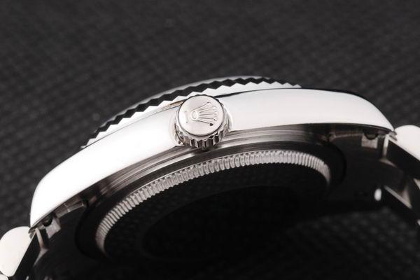 Rolex Datejust Mechanism Silver Bezel&Black Surface Watch-RD2414 Rolex Datejust Mechanism Silver Bezel&Black Surface Watch-RD2414