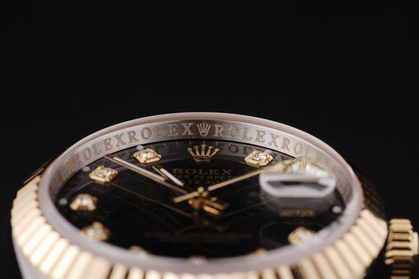 Rolex Datejust Stainless Steel Black Surface Watch-RD2378 Rolex Datejust Stainless Steel Black Surface Watch-RD2378