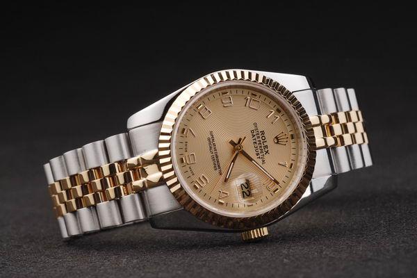 Rolex Datejust Swiss Mechanism Golden Surface Watch-RD2377 Rolex Datejust Swiss Mechanism Golden Surface Watch-RD2377