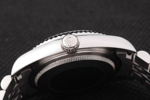 Rolex Datejust Swiss Mechanism Silver Black Watch-RD2379 Rolex Datejust Swiss Mechanism Silver Black Watch-RD2379