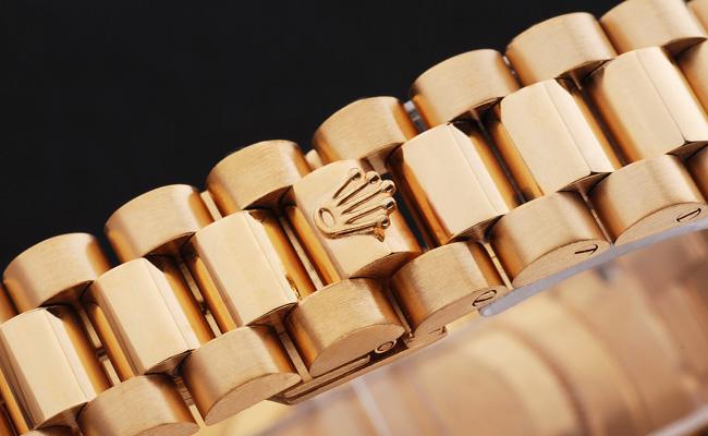 Rolex Day-Date 33 mm Gold Cutwork Watch-RD2946 Rolex Day-Date 33 mm Gold Cutwork Watch-RD2946