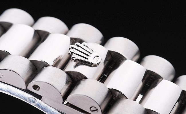 Rolex Day-Date Silver Cutwork White Surface Watch-RD3820 Rolex Day-Date Silver Cutwork White Surface Watch-RD3820