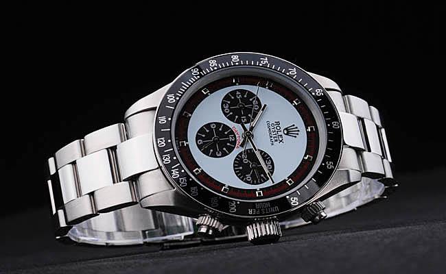 Rolex Daytona Mechanism Black Bezel White 39mm Watch-RD3858 Rolex Daytona Mechanism Black Bezel White 39mm Watch-RD3858