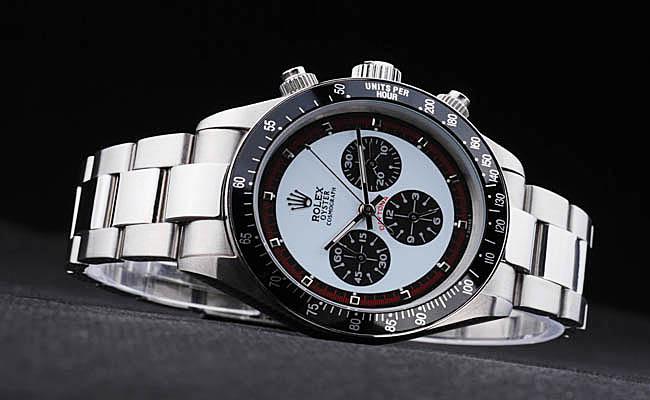 Rolex Daytona Mechanism Black Bezel White 39mm Watch-RD3858 Rolex Daytona Mechanism Black Bezel White 39mm Watch-RD3858