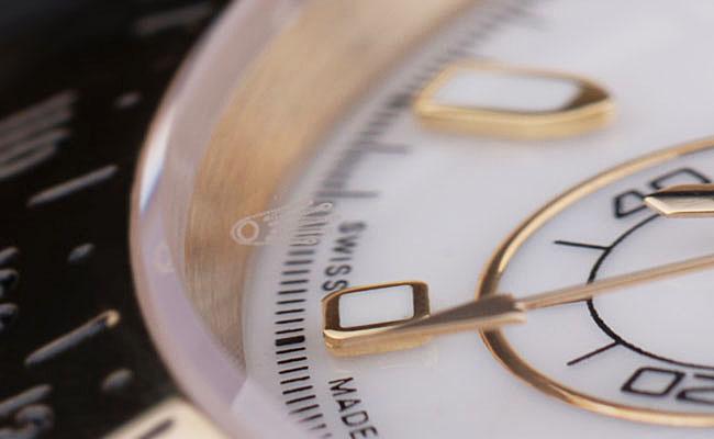 Rolex Daytona Mechanism Golden Bezel White 38mm Watch-RD3831 Rolex Daytona Mechanism Golden Bezel White 38mm Watch-RD3831