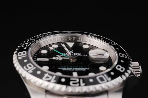 Rolex GMT-Master II Black Stainless Steel Men Watch-RM2418 Rolex GMT-Master II Black Stainless Steel Men Watch-RM2418