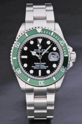 Rolex Submariner Mechanism Black&Green 38mm Men Watch-RS3748 Rolex Submariner Mechanism Black&Green 38mm Men Watch-RS3748