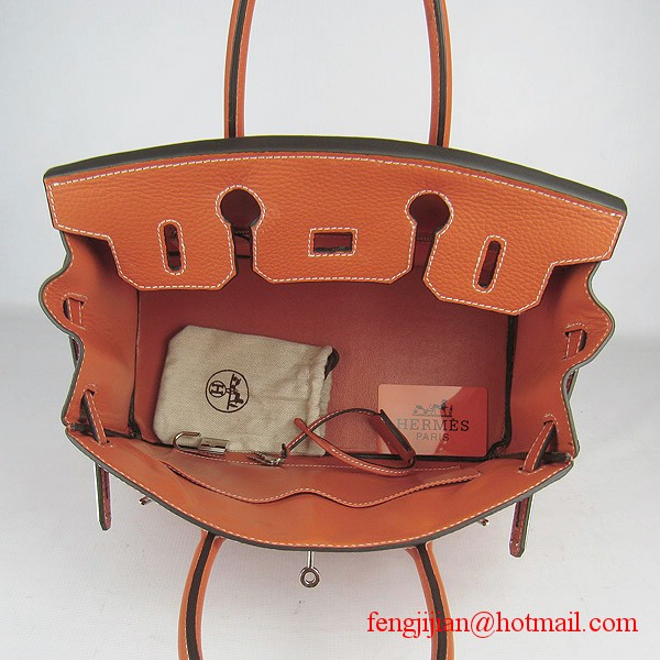 Hermes Birkin 30cm Togo Bag Light Orange 6088 Hermes Birkin 30cm Togo Bag Light Orange 6088