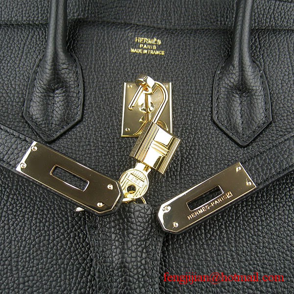 Hermes Birkin 35cm Tendon Veins Leather Bag Black Gold Hardware Hermes Birkin 35cm Tendon Veins Leather Bag Black Gold Hardware