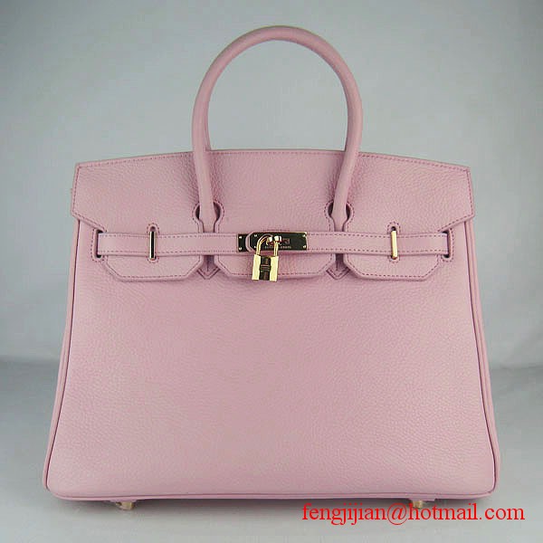 Hermes 35cm Embossed Veins Leather Bag Pink 6089 Gold Hardware Hermes 35cm Embossed Veins Leather Bag Pink 6089 Gold Hardware