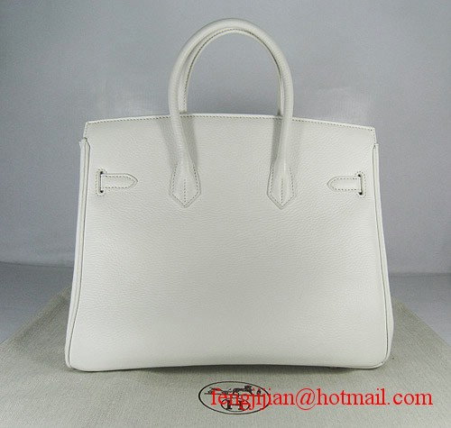 Hermes Birkin 35cm Embossed Veins Leather Bag White 6089 Gold Hardware Hermes Birkin 35cm Embossed Veins Leather Bag White 6089 Gold Hardware