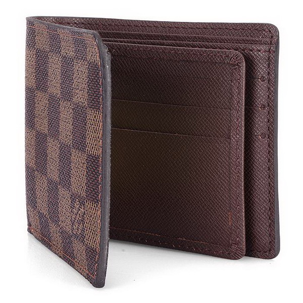 Louis Vuitton Damier Ebene Canvas Florin Wallet N61720 Louis Vuitton Damier Ebene Canvas Florin Wallet N61720