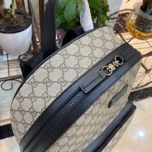 Replica GUCCI MEDIUM GG BACKPACK WITH TAG 2 Replica GUCCI MEDIUM GG BACKPACK WITH TAG - elite superclone designer purse