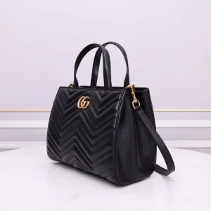 Replica GUCCI GG MARMONT MEDIUM TOTE BAG 2 Replica GUCCI GG MARMONT MEDIUM TOTE BAG - premium 1:1 fake handbag model
