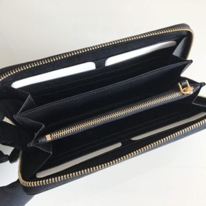 Replica Prada Saffiano Long Zipper Wallet Black 2 Replica Prada Saffiano Long Zipper Wallet Black - top-tier luxury replica shoulder bag
