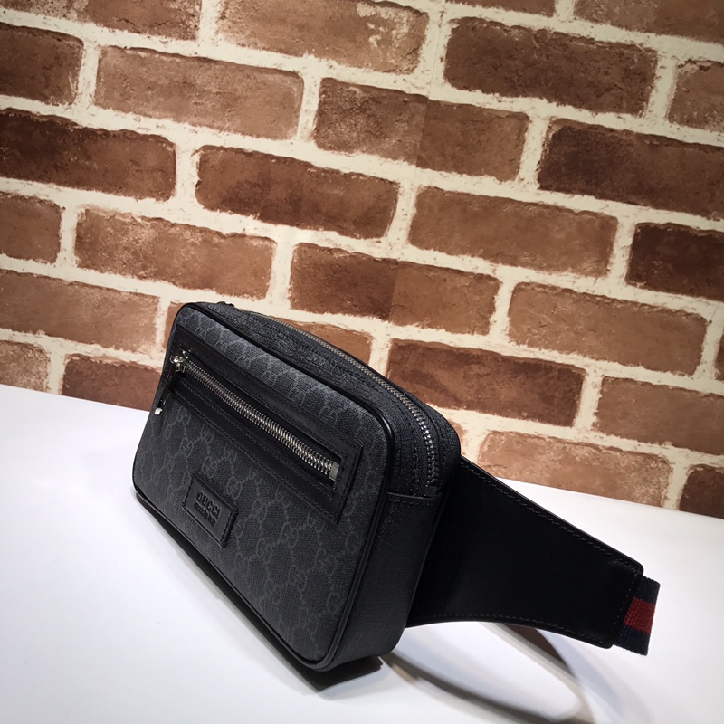 Replica Gucci Waist Bag Black 4 Replica Gucci Waist Bag Black - elite superclone designer purse