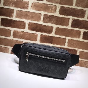 Replica Gucci Waist Bag Black 2 Replica Gucci Waist Bag Black - 1:1 designer replica handbag