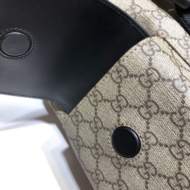 Replica Gucci Large Web Backpack Beige - 1:1 designer replica handbag