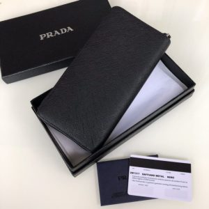 Replica Prada Saffiano Long Wallet Black Silver 6 Replica Prada Saffiano Long Wallet Black Silver - ultra-realistic fake designer tote