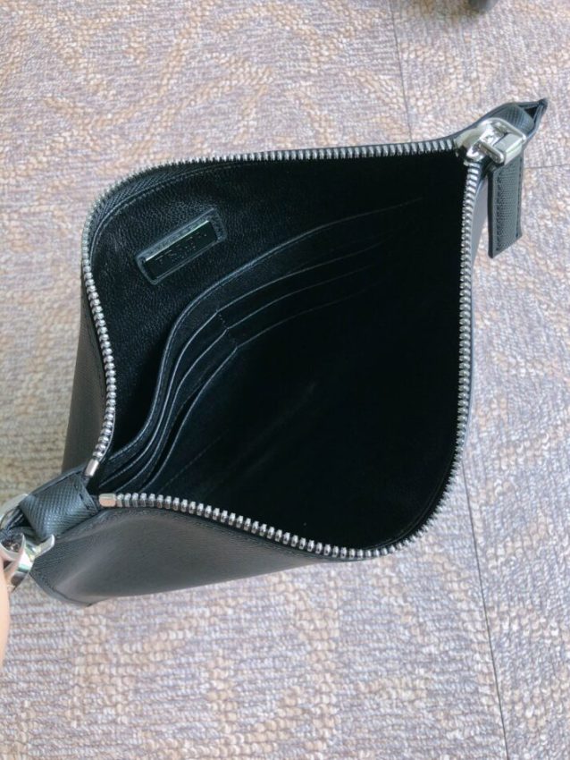 Replica Prada Large Pouch White Line - best-selling designer handbag dupe