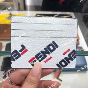 Replica Fendi Card Holder White 3 Replica Fendi Card Holder White - ultra-realistic fake designer tote